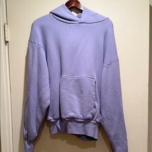 Yeezy Men's Lavender Crewneck Hoodie